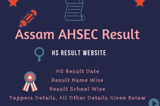 AHSEC to Announce Assam HSSLC 12th Results 2017 Today @ ahsec