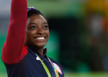 Simone Biles Clinches 9th National Title and Inspires Fellow Gymnast