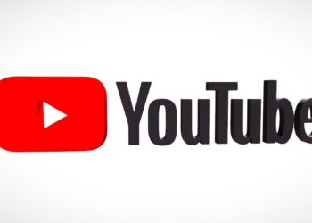 YouTube logo with breaking news-style thumbnails