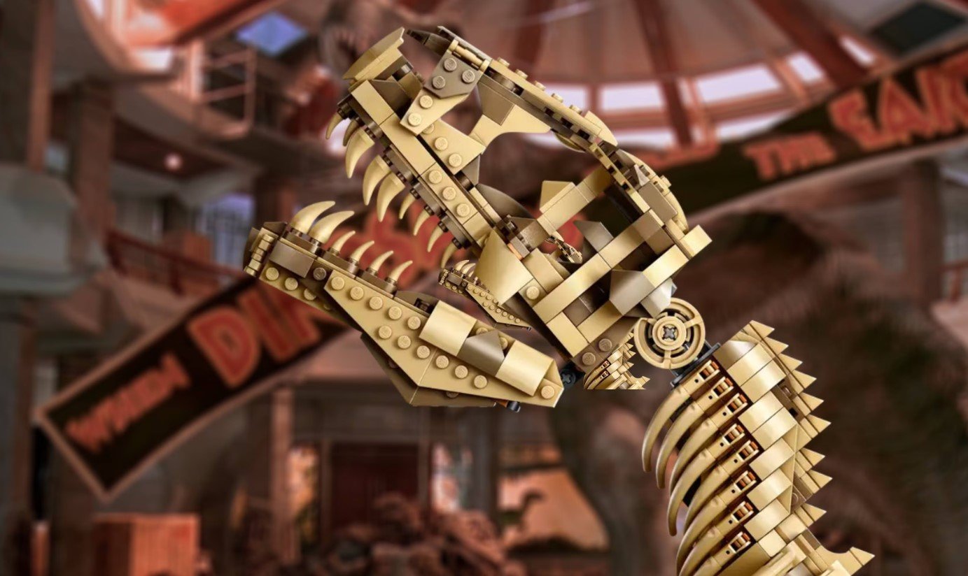 Lego Jurassic Park T-Rex Skeleton Set