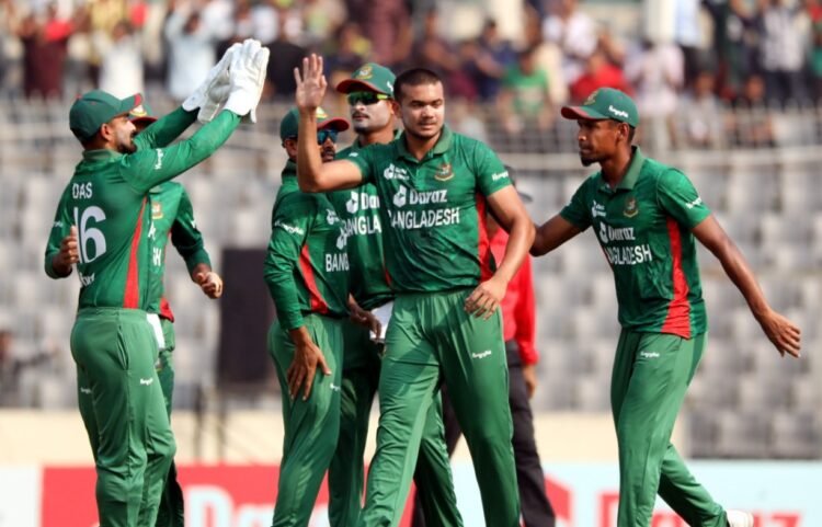 Bangladesh cricket team UAE T20I series 2025