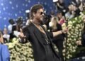 shah rukh khan met gala 2025 blue carpet sabyasachi outfit