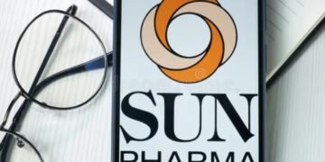 sun pharmaceutical company logo branding billboard india