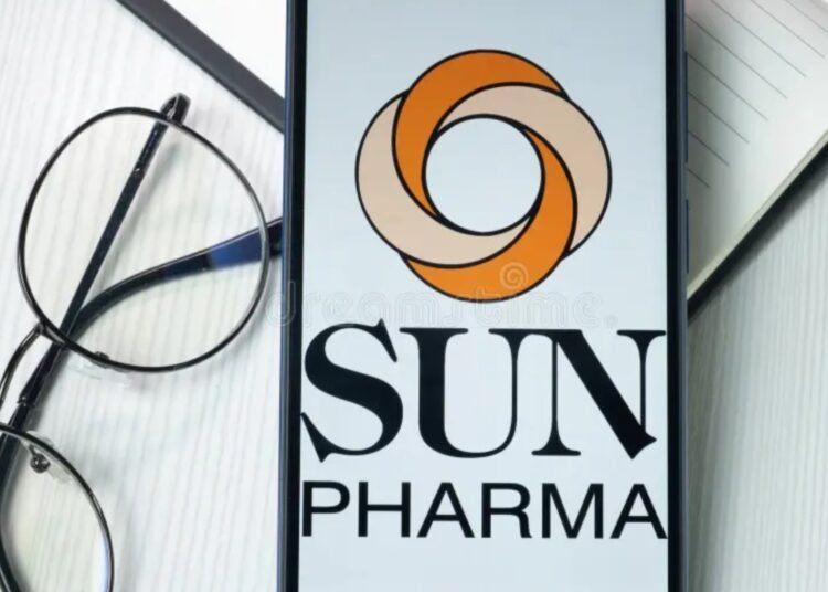 sun pharmaceutical company logo branding billboard india