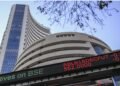 Indian stock market screen red downtrend