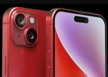 Generate a concept image of the iPhone 17 Air – ultra-thin, 6.6-inch display, single 48MP camera, Dynamic Island, sleek aluminum frame.