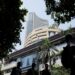 Indian stock market opening bell NSE BSE trading floor