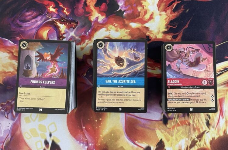 disney lorcana tcg reign of jafar palace heist box