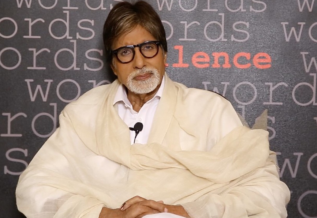 amitabh bachchan instagram video orange jacket