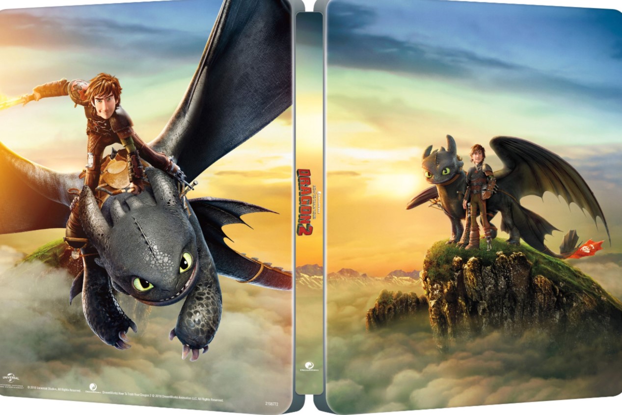 how to train your dragon 4k blu ray steelbook