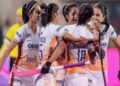 The Indian Women's Hockey team launched their Super 4