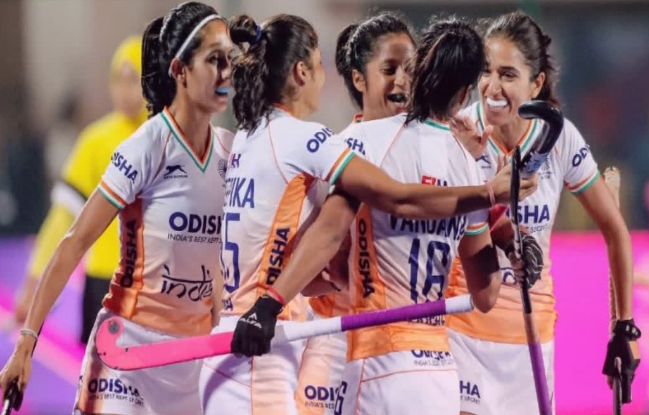 The Indian Women's Hockey team launched their Super 4