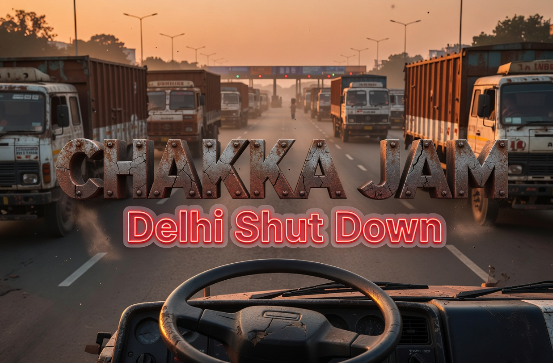 Delhi NCR truck taxi auto union three day chakka jam protest 2026 Delhi-NCR truck taxi auto union three-day chakka jam protest 2026