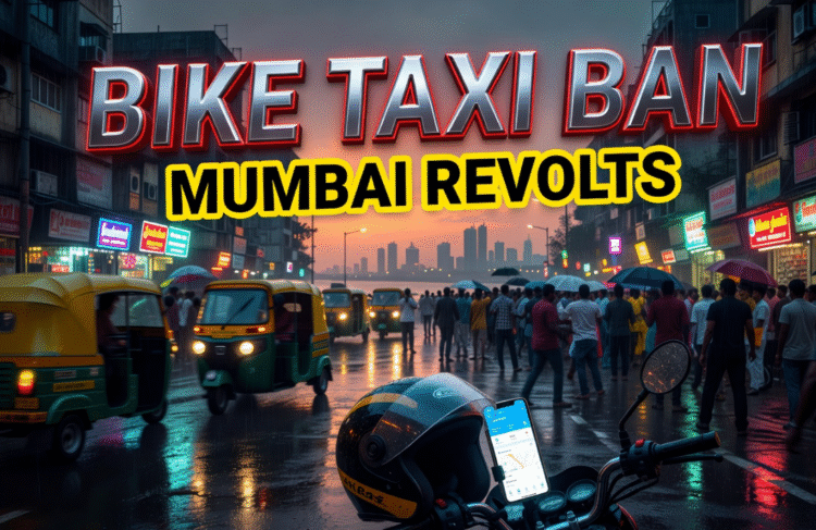 mumbai bike taxi ban protest social media trend